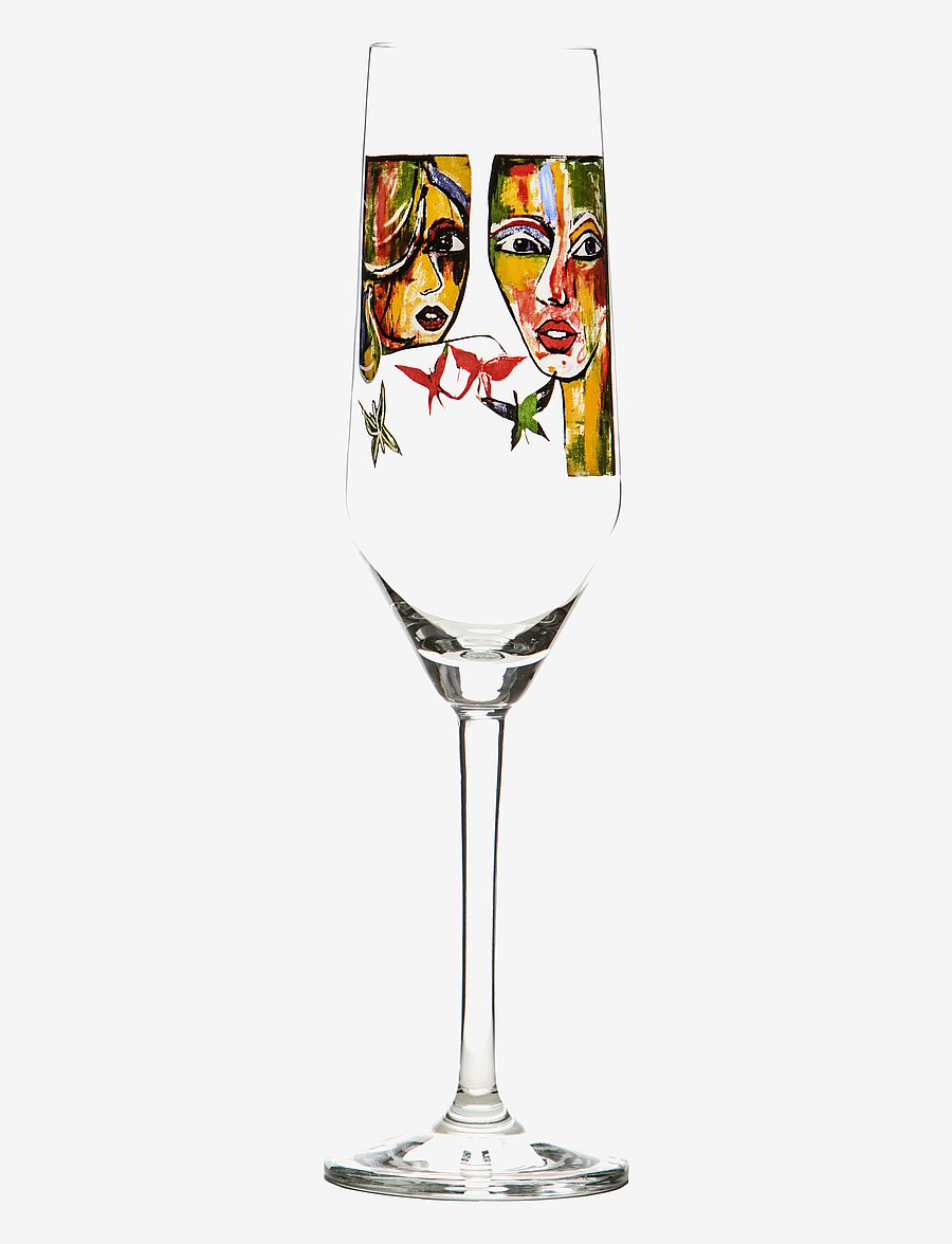 Carolina Gynning - In Love - sektgläser - clear with decal - 0