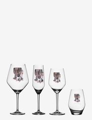 Carolina Gynning - Butterfly Queen Champagne glass - die niedrigsten preise - clear with decal - 1