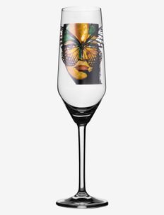 Golden Butterfly Champagneglas, Carolina Gynning