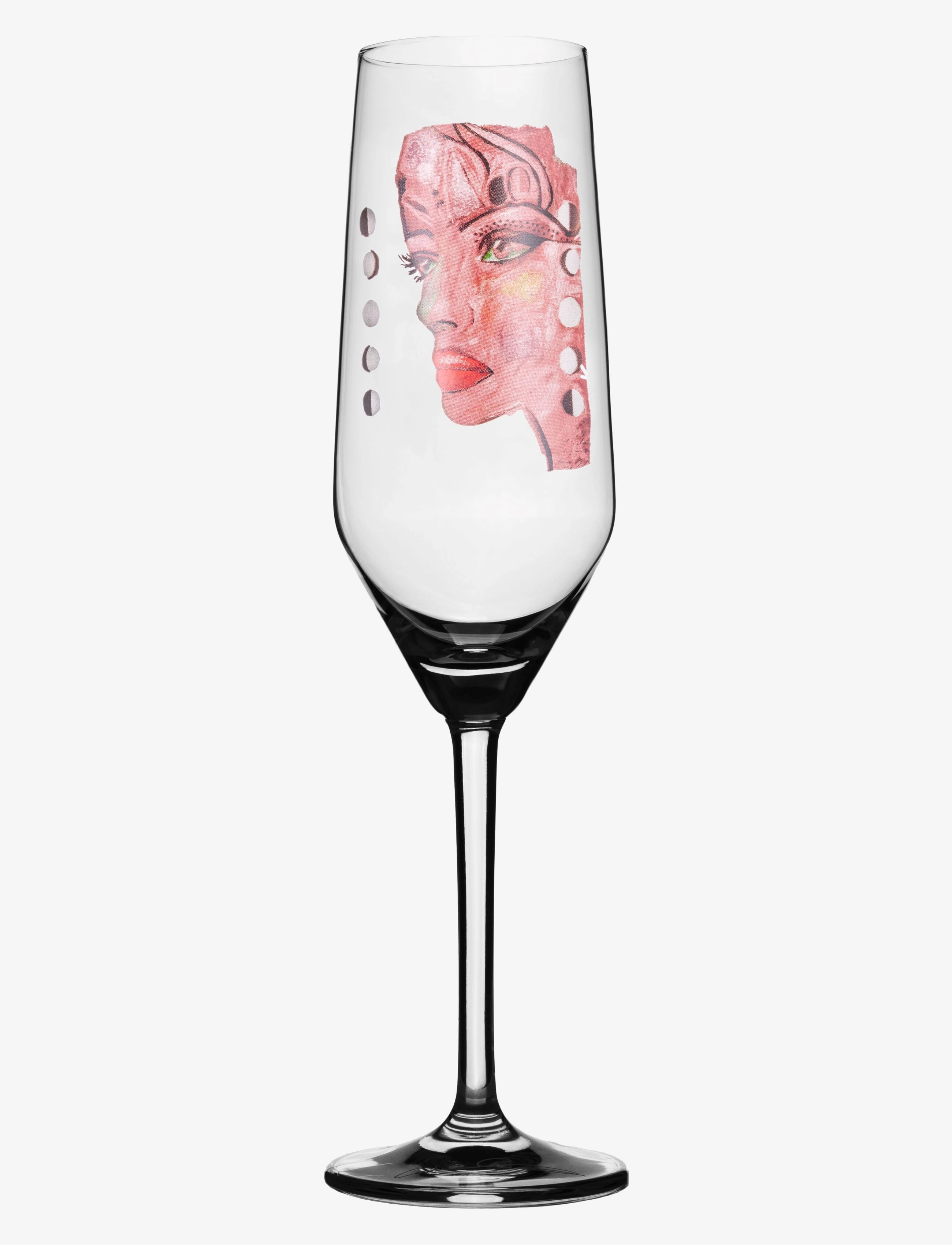 Carolina Gynning Champagneglass Moonlight Queen Pink, 30 CL, Glass, Nackt - Champagne Homeware