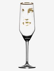 Carolina Gynning - Piece of Me - champagne glasses - clear with decal - 0