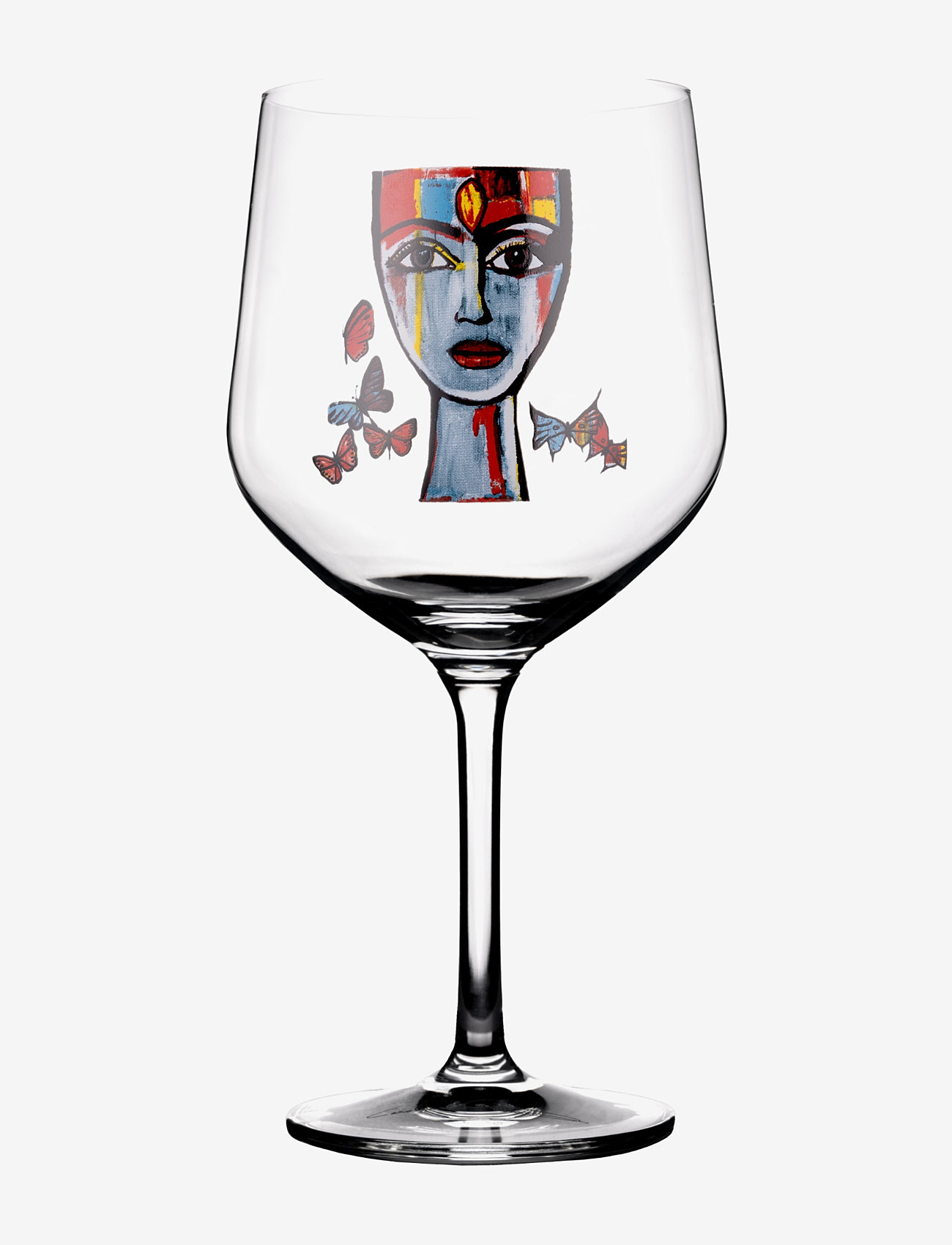 Carolina Gynning - DRINKING GLASS BUTTERFLY MESSENGER - køb efter pris - clear - 0