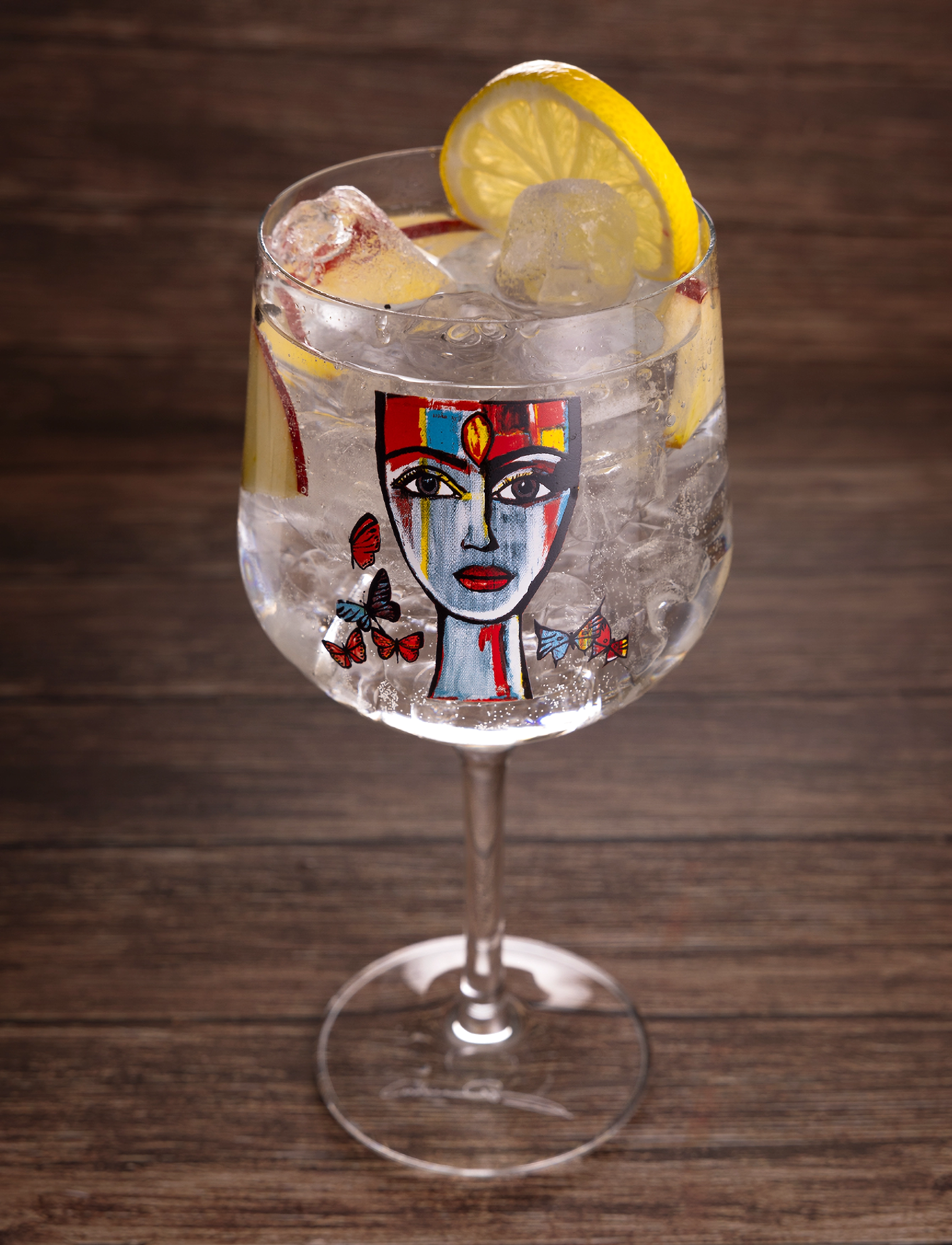 Carolina Gynning Drinking Glass Butterfly Messenger, 72 CL x 10.7, Glass, Nackt - Homeware
