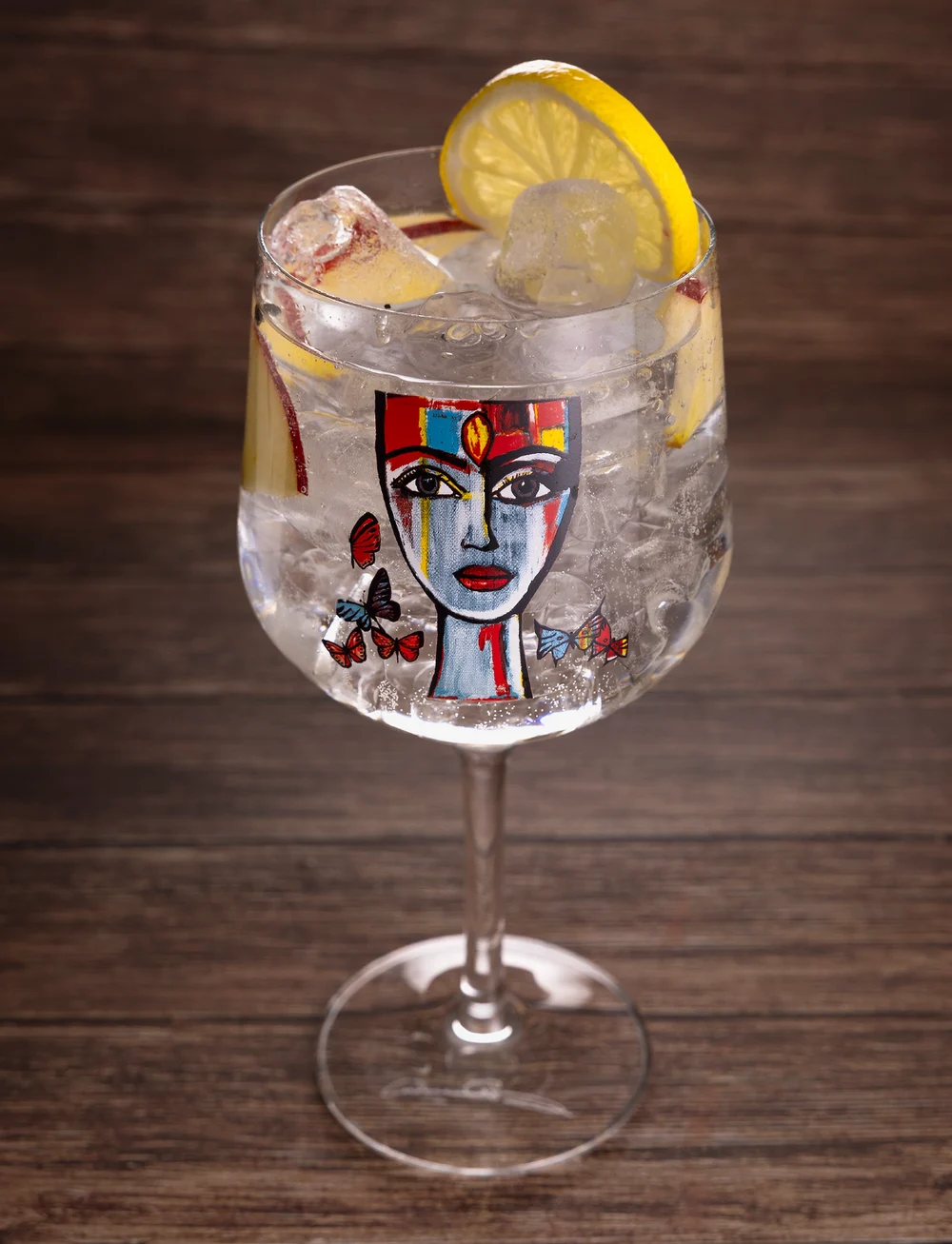 Carolina Gynning - DRINKING GLASS BUTTERFLY MESSENGER - nach preis einkaufen - clear - 1