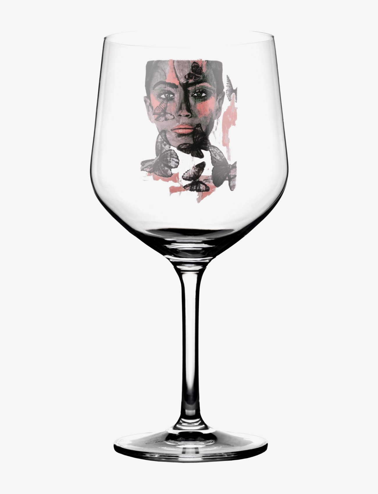 CAROLINA GYNNING Drinking Glass Butterfly Queen CLEAR - 72 CLx10.7 - Unisex