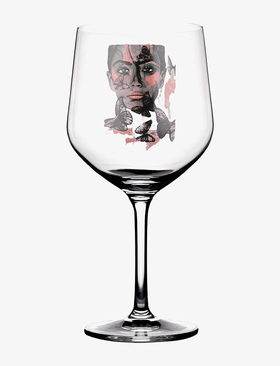Carolina Gynning - DRINKING GLASS BUTTERFLY QUEEN - joogiklaasid - clear - 0