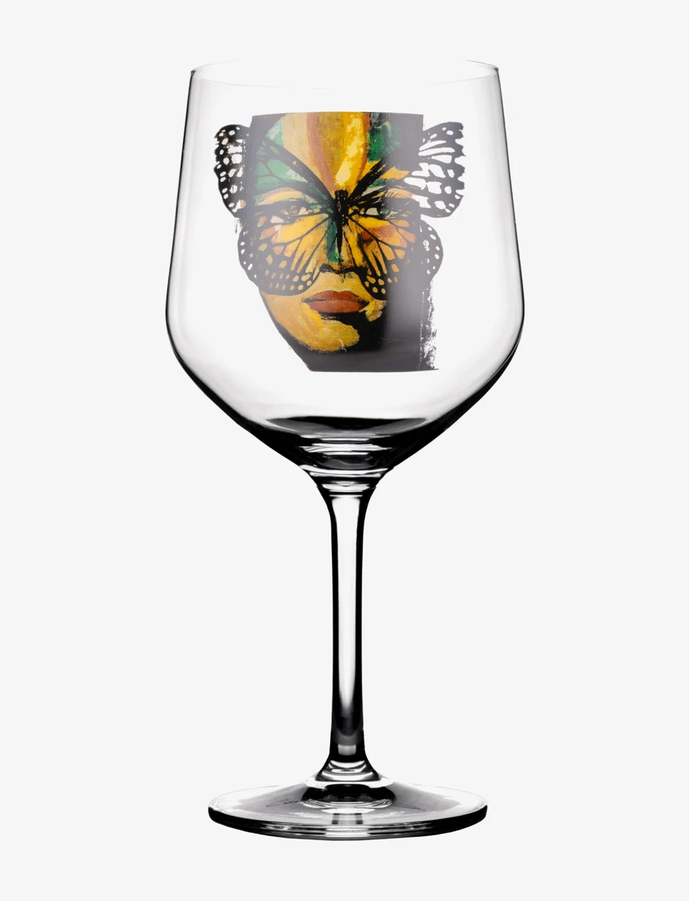 Carolina Gynning - DRINKING GLASS GOLDEN BUTTERFLY - nach preis einkaufen - clear - 0