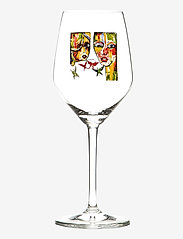 Carolina Gynning - In Love - white wine glasses - clear with decal - 0