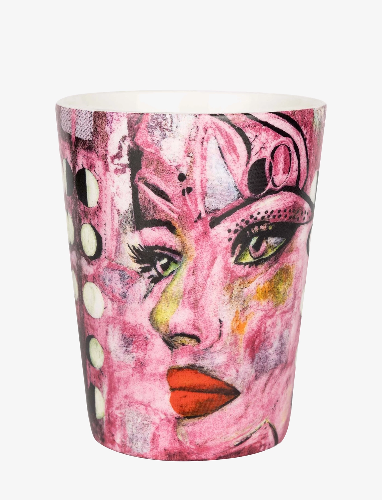 Carolina Gynning Moonlight Queen Pink Mug, 35 CL, Cups & Mugs, Mehrfarbig/gemustert - Coffee Cups, Homeware