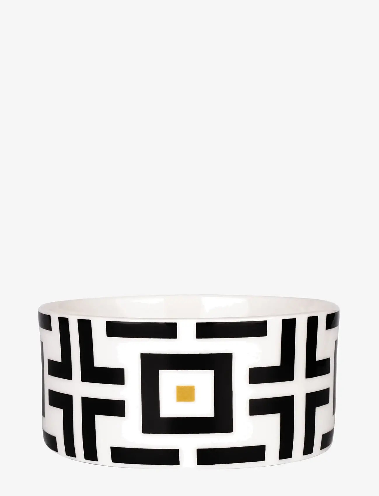 Carolina Gynning - CG DECO Bowl - servierschalen - white,black and gold tone - 1