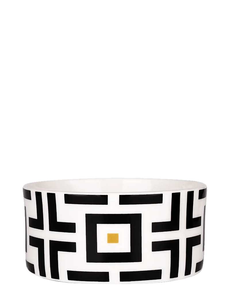 Carolina Gynning - CG DECO Bowl - servierschalen - white,black and gold tone - 1