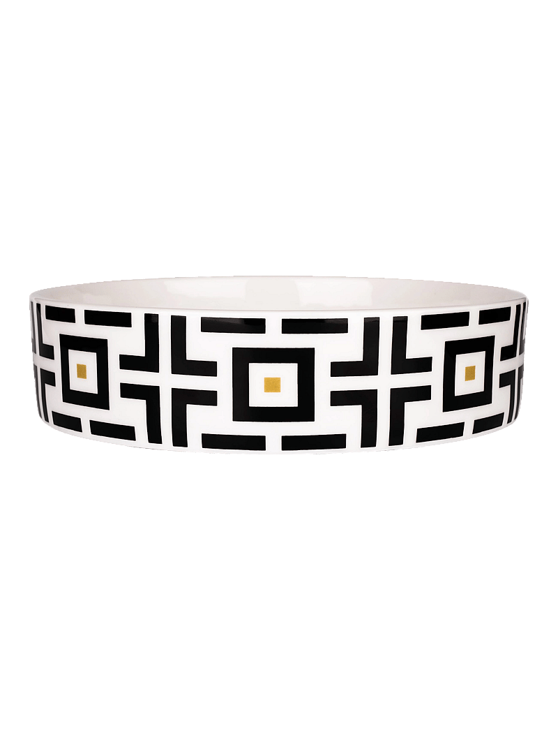 Carolina Gynning - CG DECO Bowl - salatschüsseln - white,black and gold tone - 0