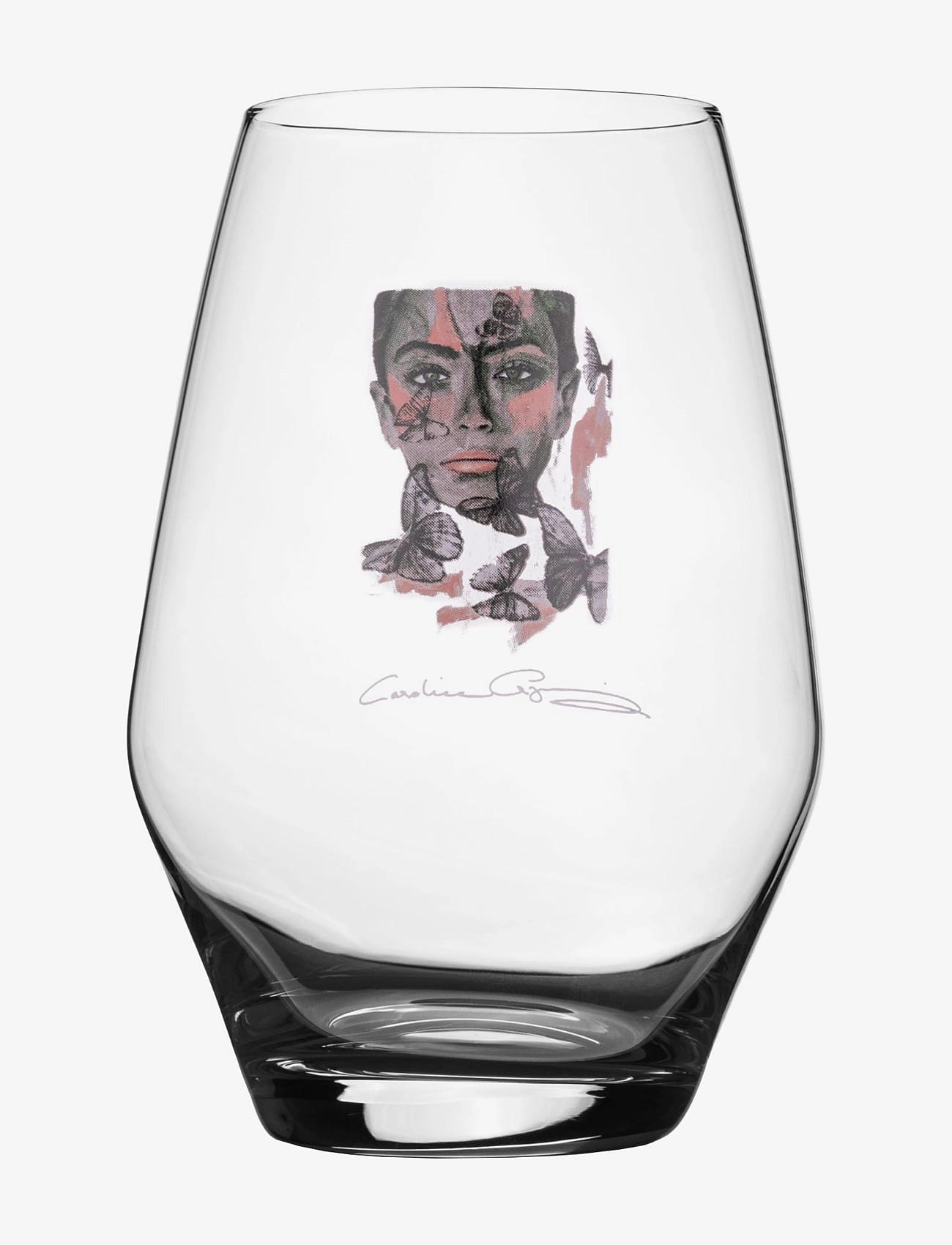 CAROLINA GYNNING Butterfly Queen Allglass CLEAR WITH DECAL - 35 CL - Unisex
