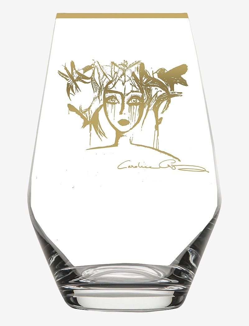 Carolina Gynning - Slice of Life Gold - trinkgläser - clear with decal - 0