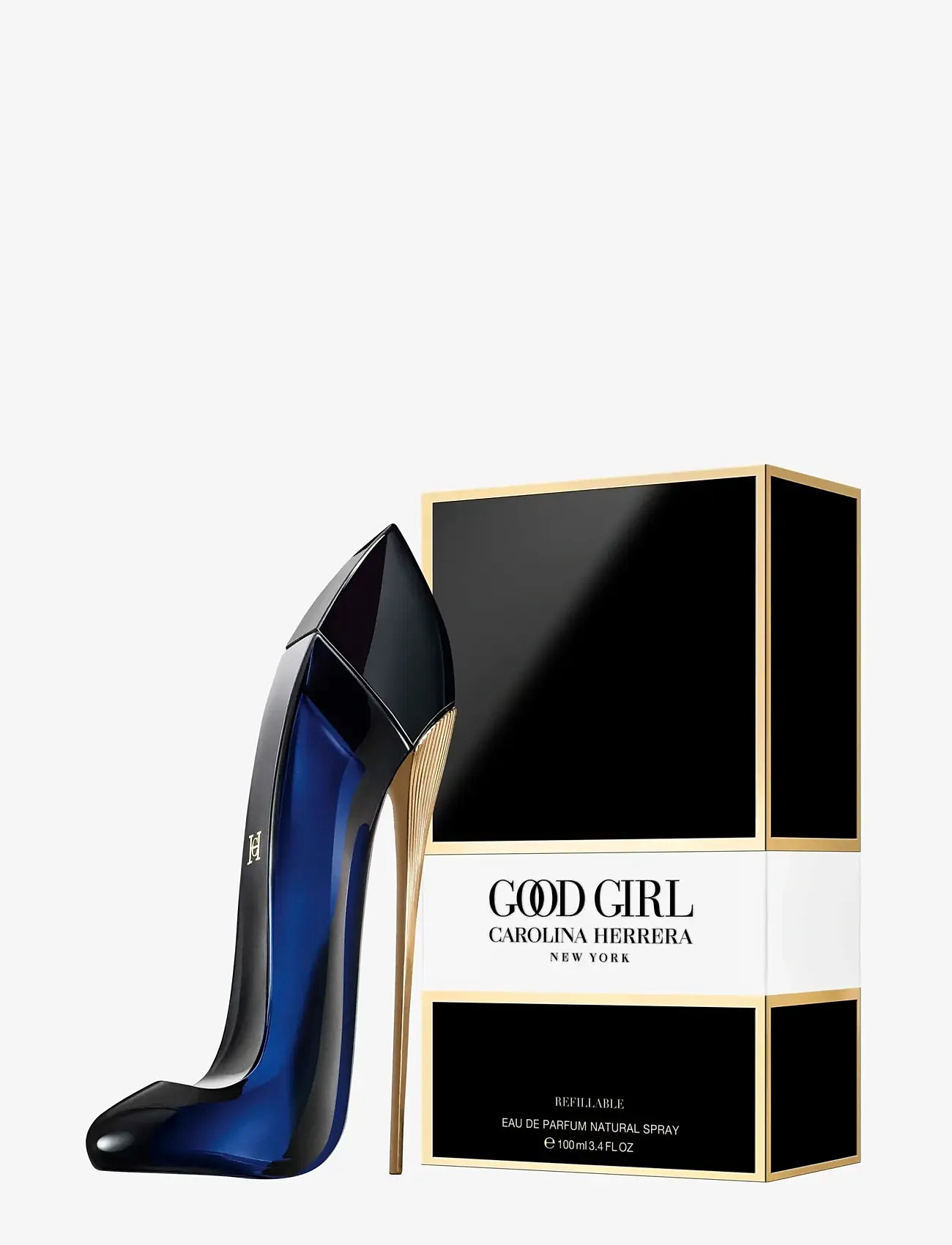 Carolina Herrera - CAROLINA HERRERA Good Girl Eau de parfum refillable 100 ML - valmiina treffi-iltaan - clear - 2