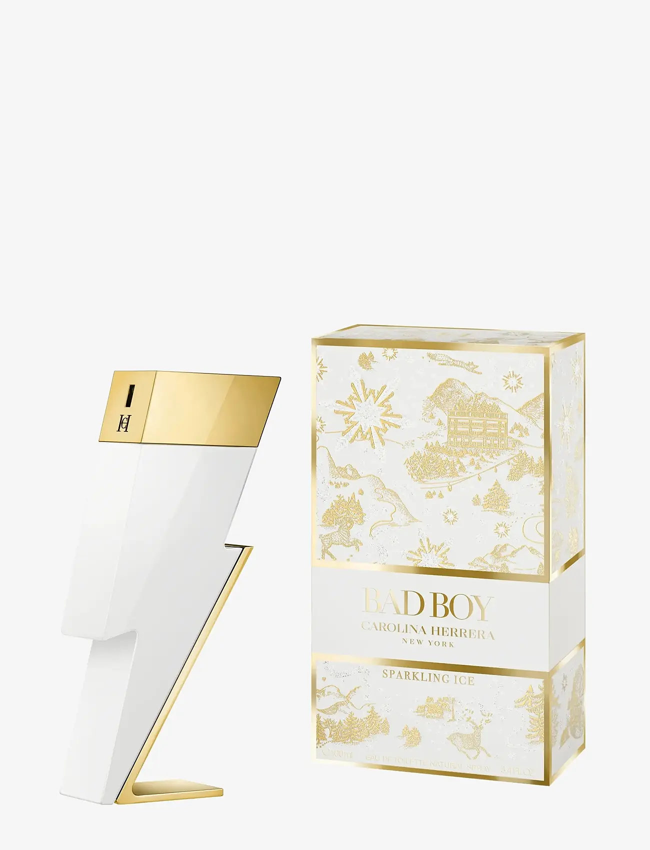 Carolina Herrera - CAROLINA HERRERA Bad Boy Eau de toilette collector sparkling ice 100 ML - redo för date night - clear - 2