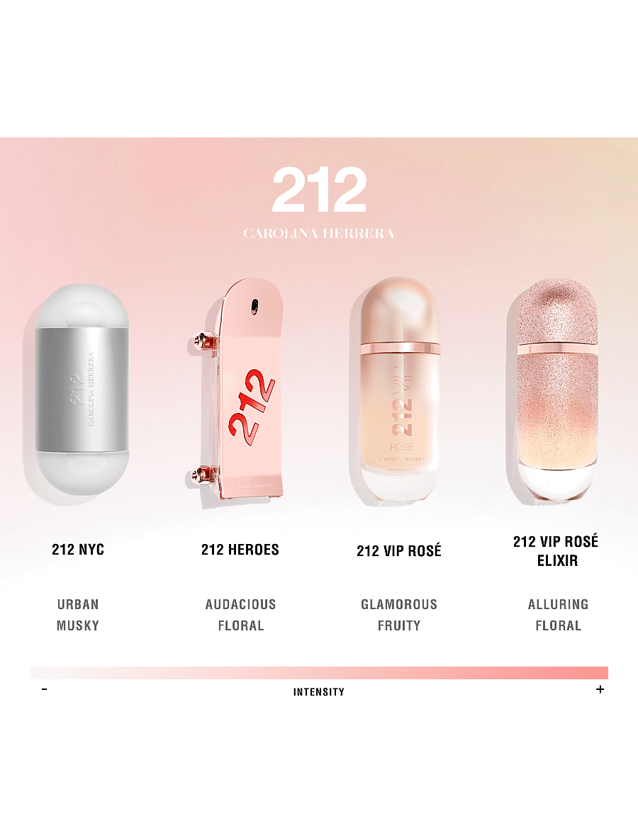 Carolina Herrera - 212 VIP Rosé Eau de Parfum - til hende - clear - 4