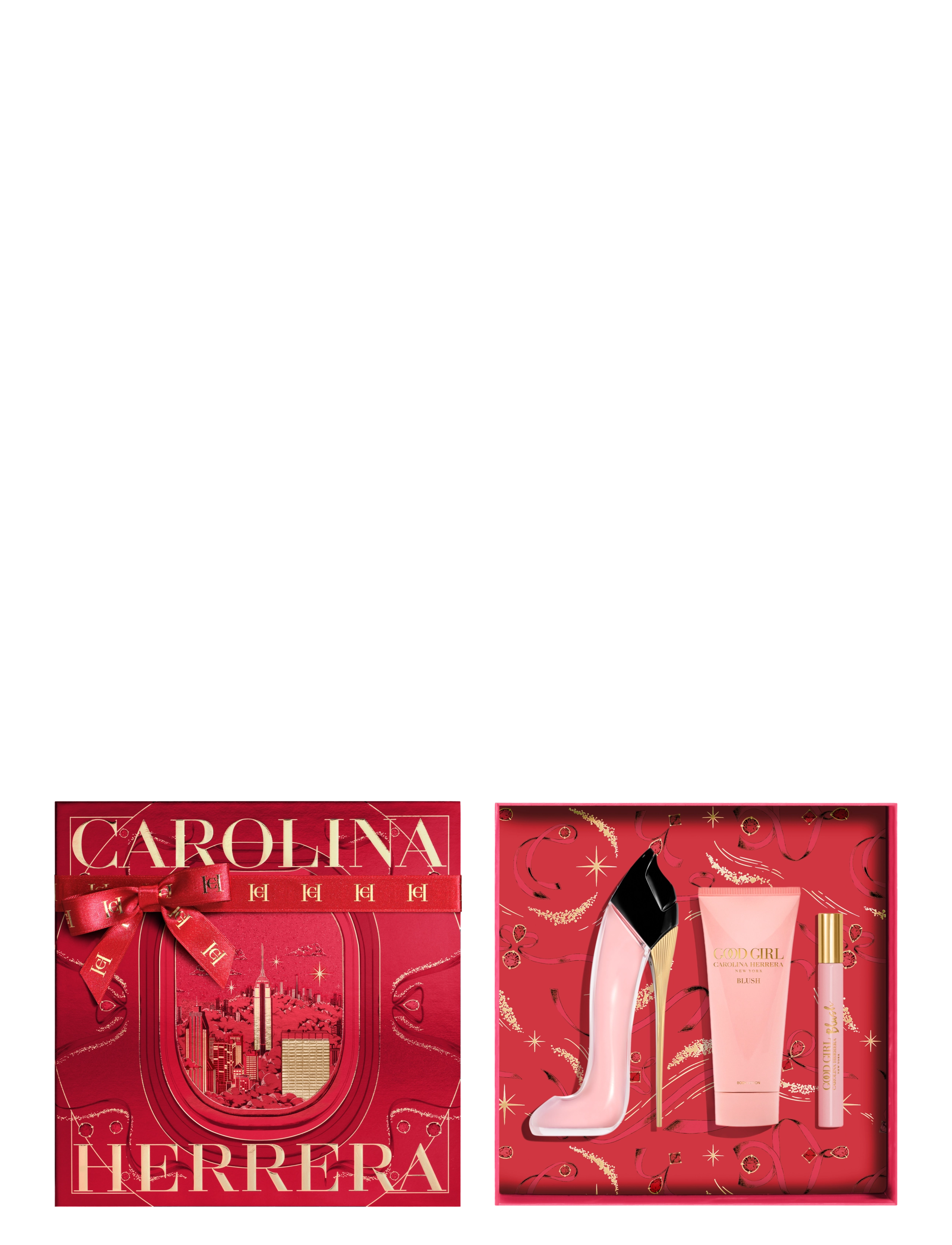 Carolina Herrera - Set Good Girl Blush Eau de Parfum 50 ml + Body Lotion 100 ml + Eau de Parfum 10 ml - gåvoset - clear - 1