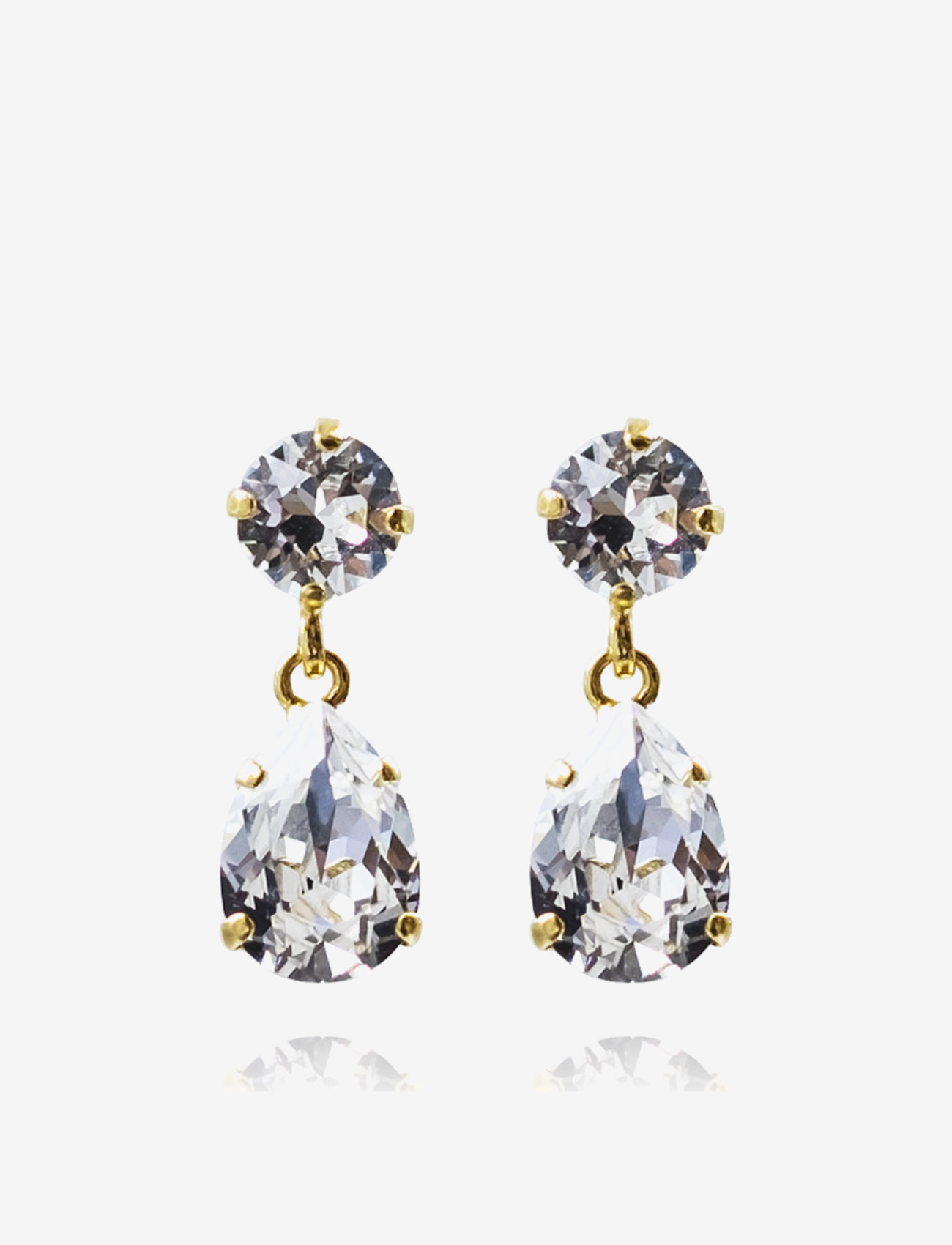 Caroline Svedbom - MINI DROP EARRINGS - roikkuvat korvakorut - gold - 0