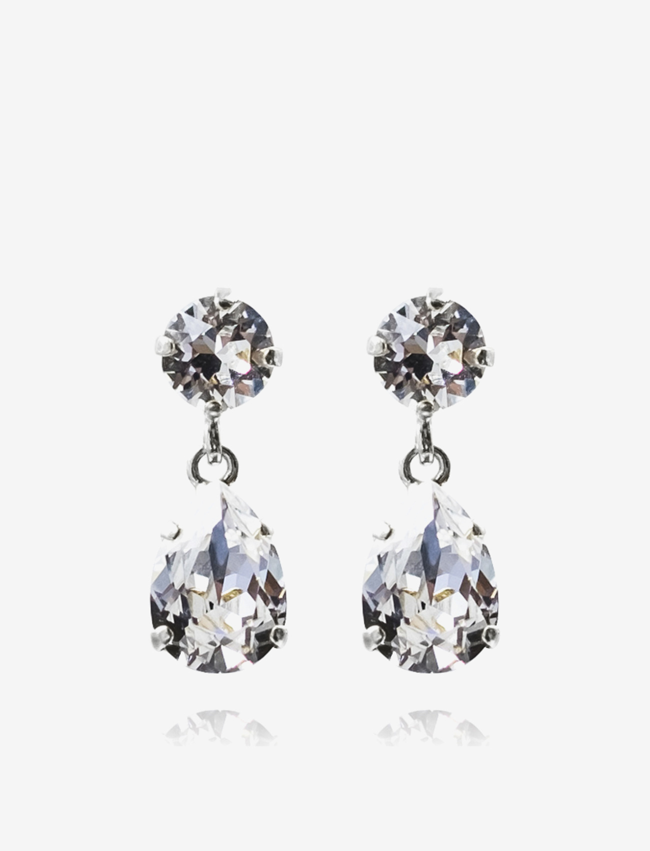 Caroline Svedbom Mini Drop Earrings, One Size, Silver, Øreringe > Øreringe Med Vedhæng, Dame