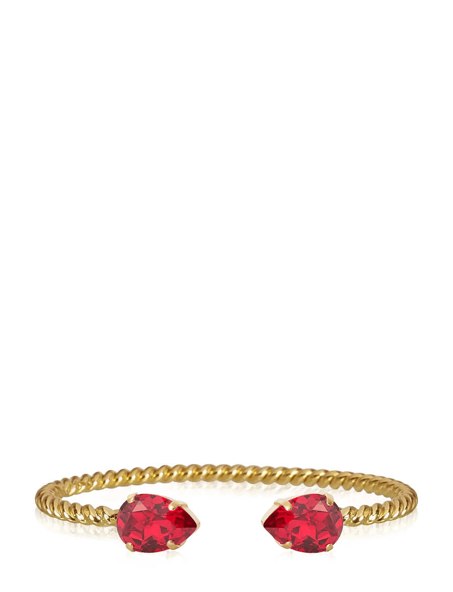 Caroline Svedbom - MINI DROP BRACELET GOLD - armringe - scarlet - 0
