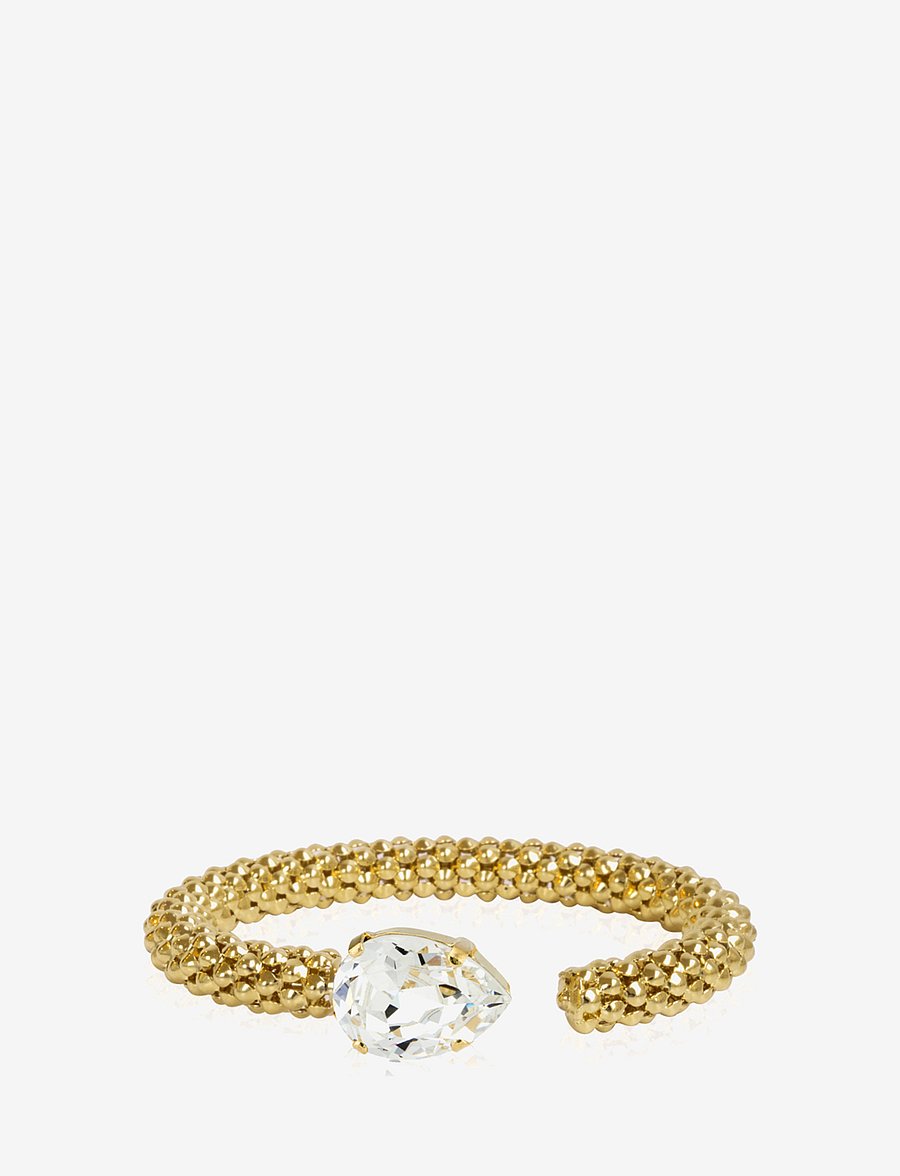 Caroline Svedbom - CLASSIC ROPE BRACELET GOLD - armringe - crystal - 1