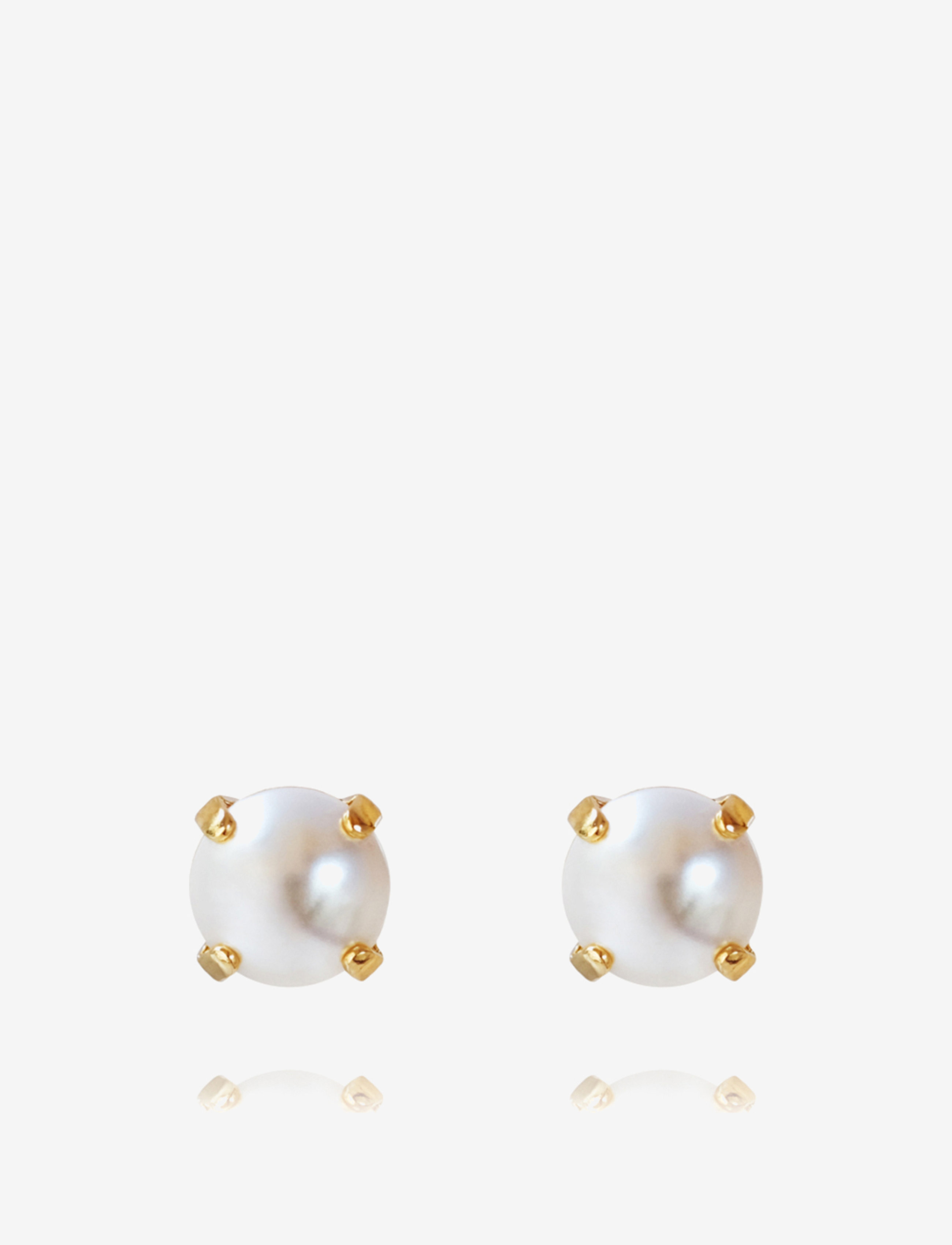 Caroline Svedbom Classic Stud Earring, One Size, Gold, Øreringe > Ørestikker, Dame