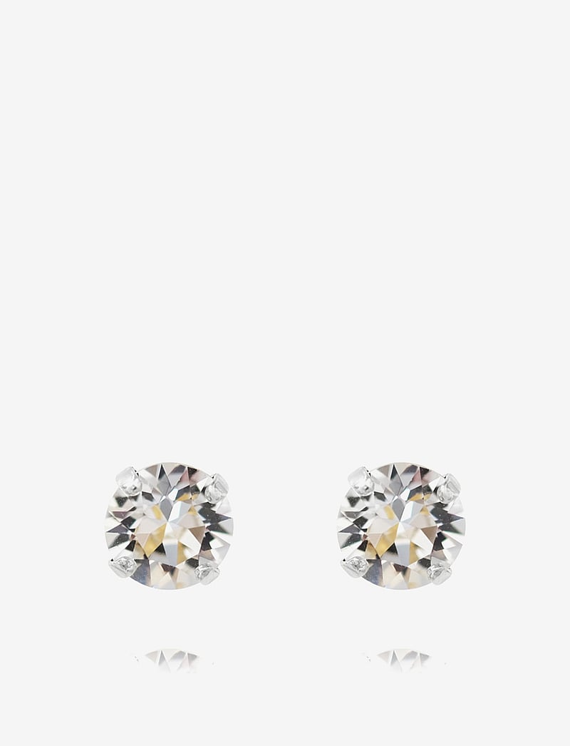 Caroline Svedbom - CLASSIC STUD EARRING RHODIUM - naastkõrvarõngad - rhodium - 0