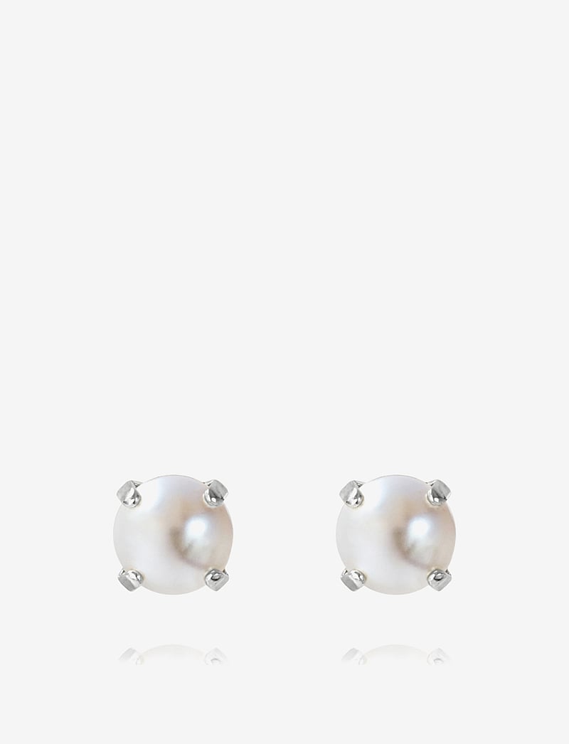 Caroline Svedbom - CLASSIC STUD EARRING - naastkõrvarõngad - rhodium - 0