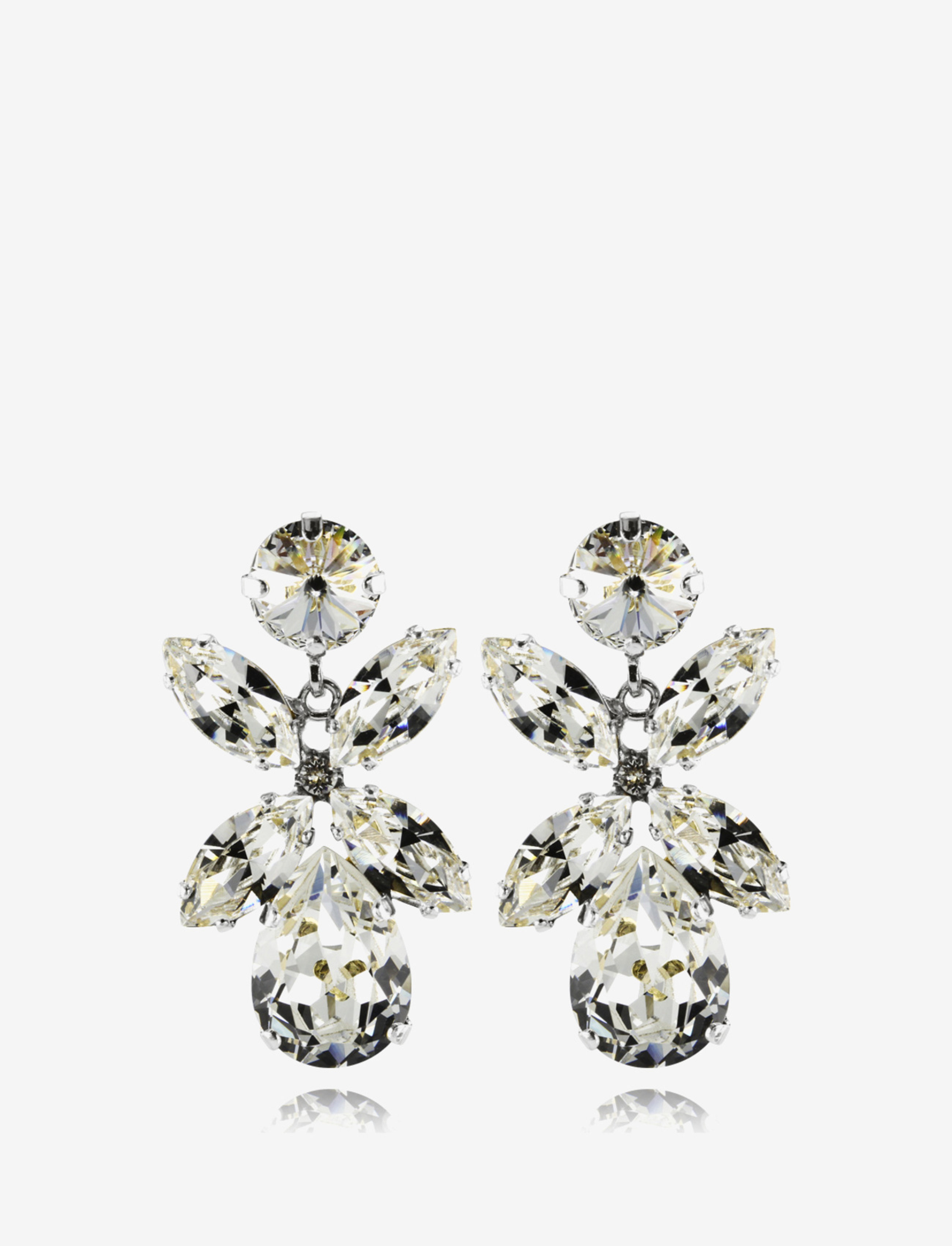 Caroline Svedbom MINI DIONE EARRING - Vardagsstil - RHODIUM / silver