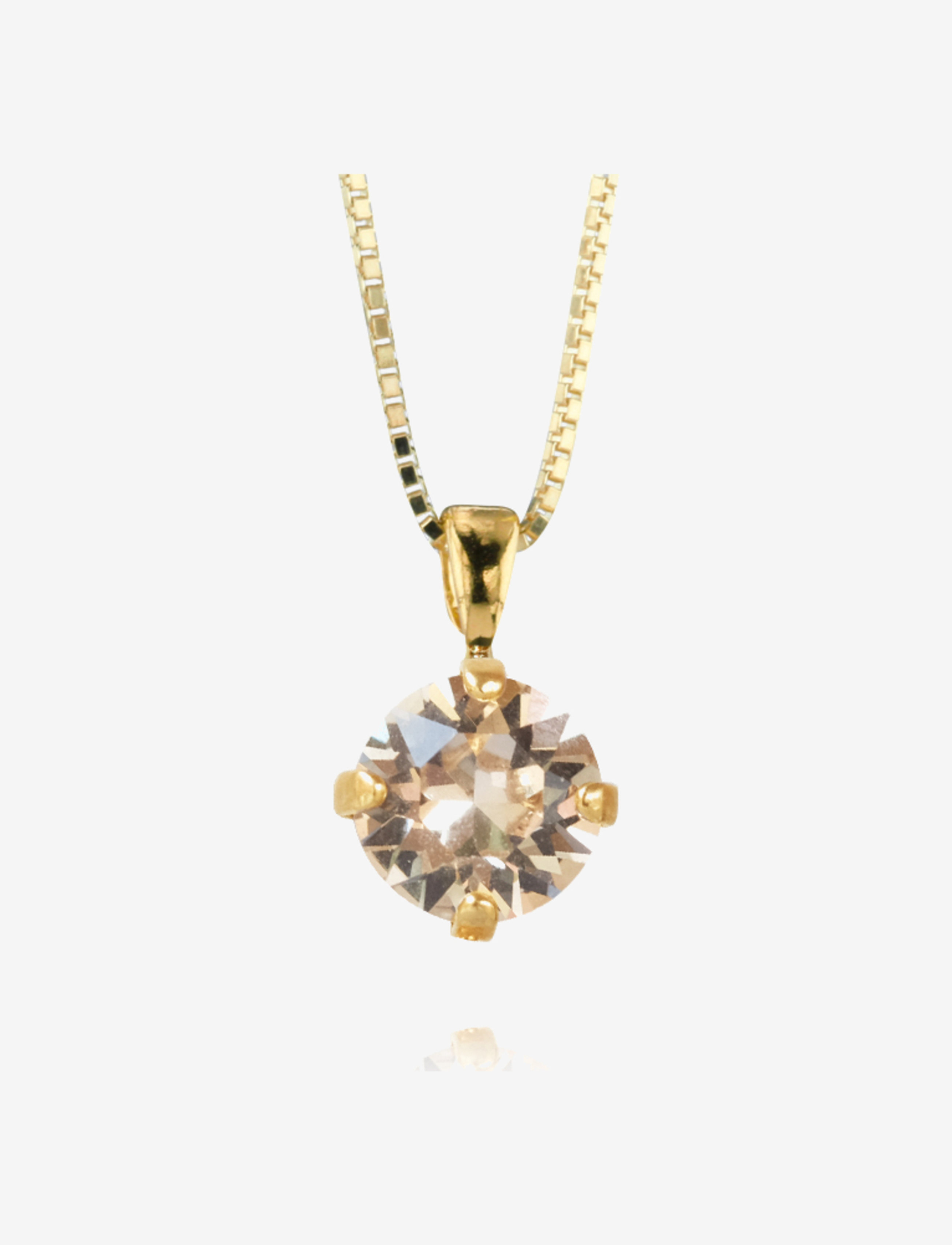 Caroline Svedbom CLASSIC PETITE NECKLACE GOLD - Festtøj - SILK / gold
