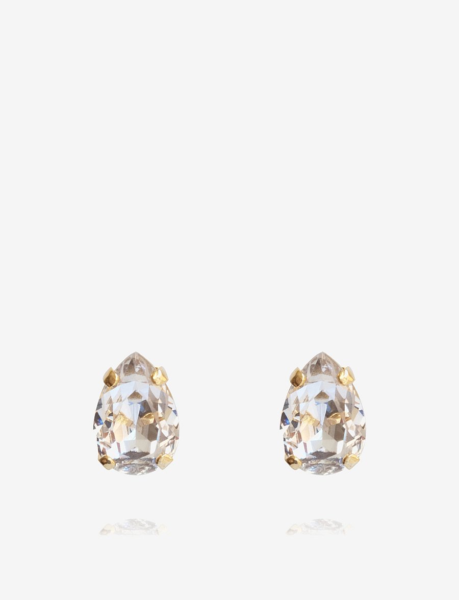 Caroline Svedbom - PETITE DROP STUD EARRING - neet-kõrvarõngad - gold - 0