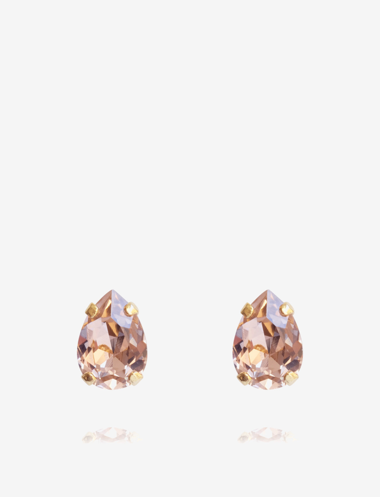 Caroline Svedbom - PETITE DROP STUD EARRING - Ørestikker - vintage rose - 0