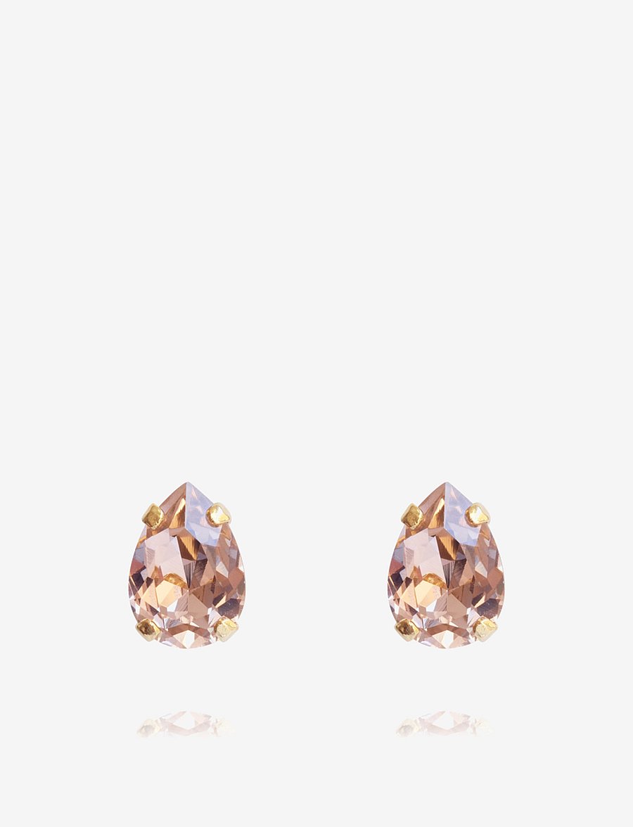 Caroline Svedbom - PETITE DROP STUD EARRING - Ørestikker - vintage rose - 0