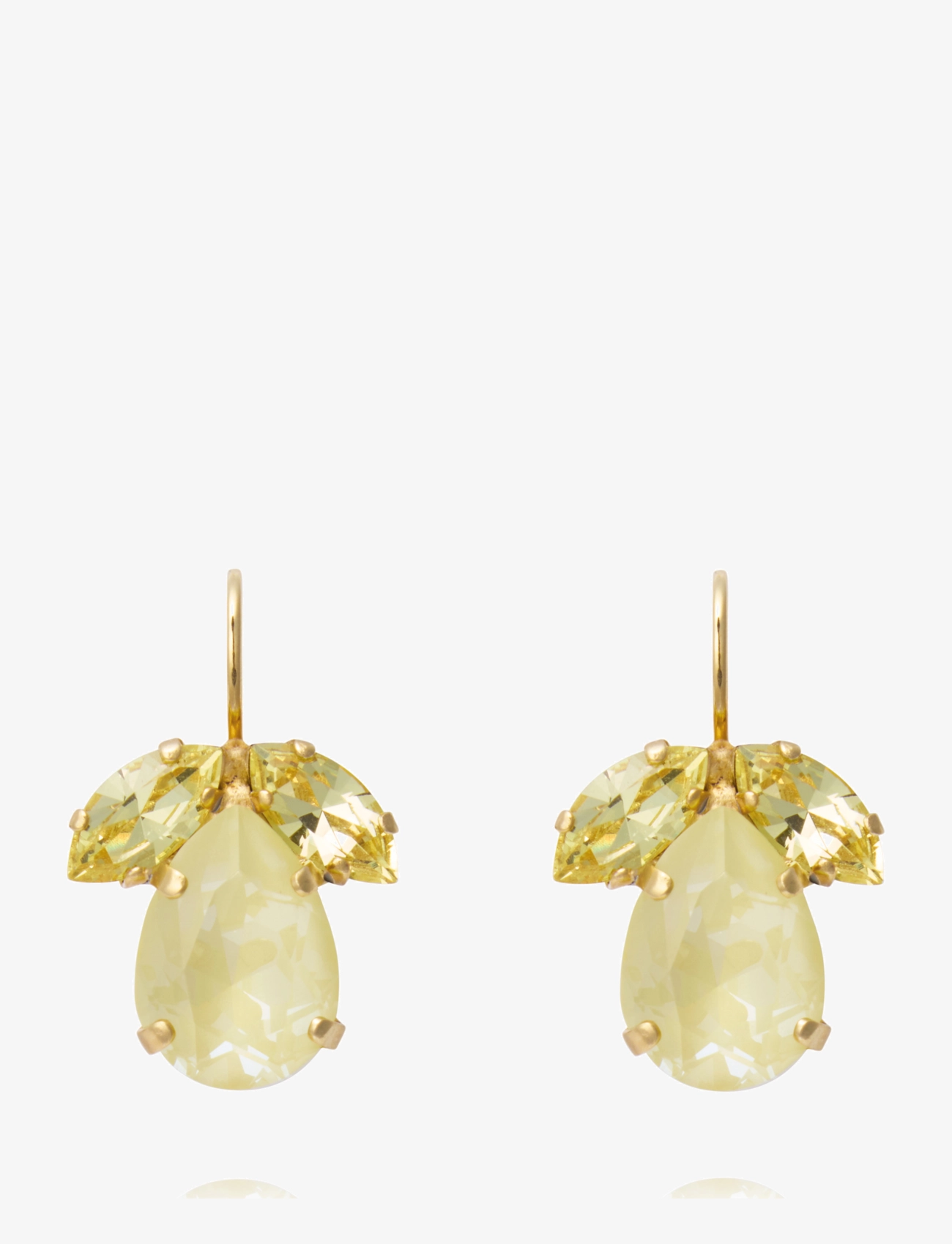 Caroline Svedbom TIMO EARRINGS - Accessoarer - SOFT YELLOW COMBO / yellow