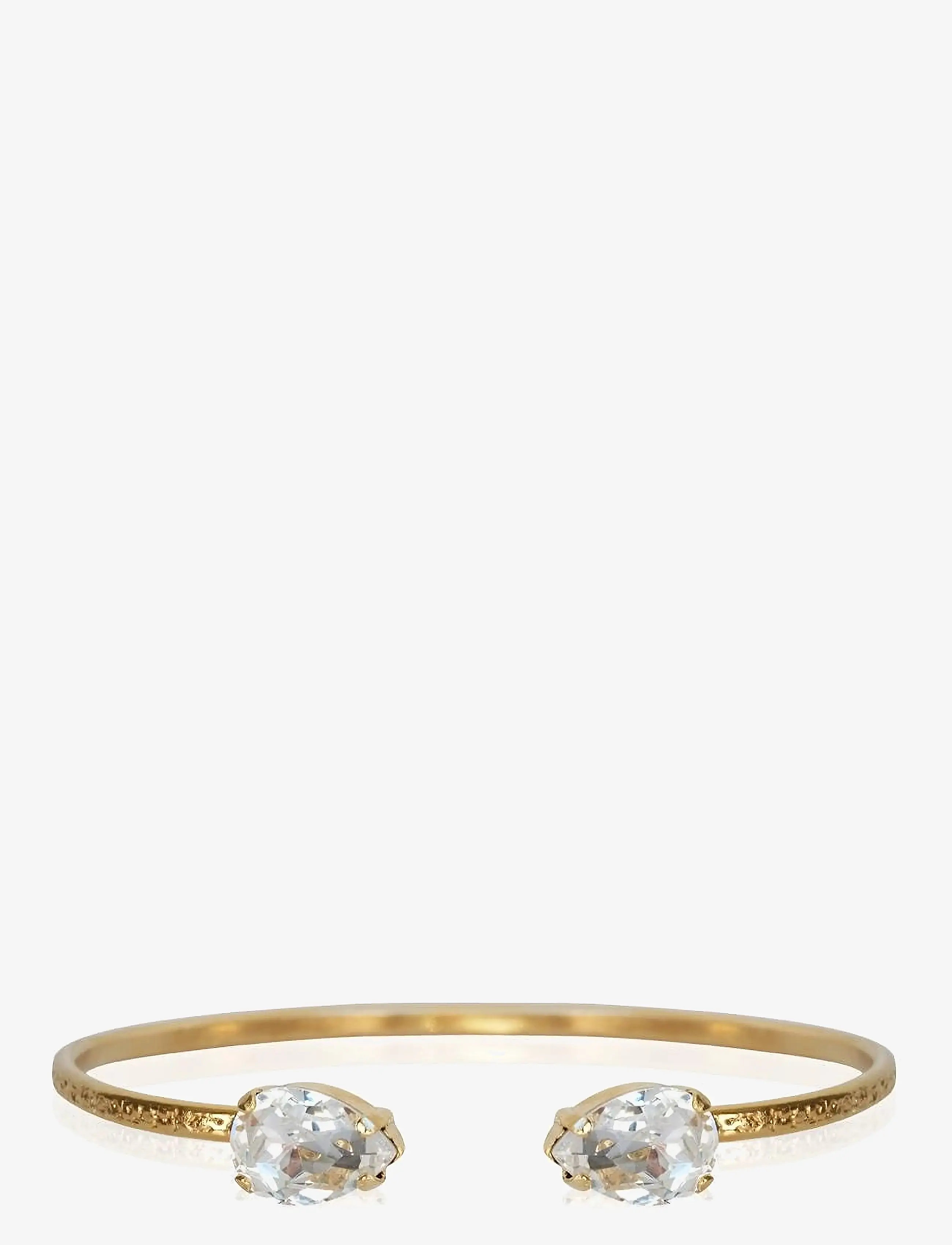 Caroline Svedbom - PETITE DROP BRACELET - bangles-armband - gold - 0