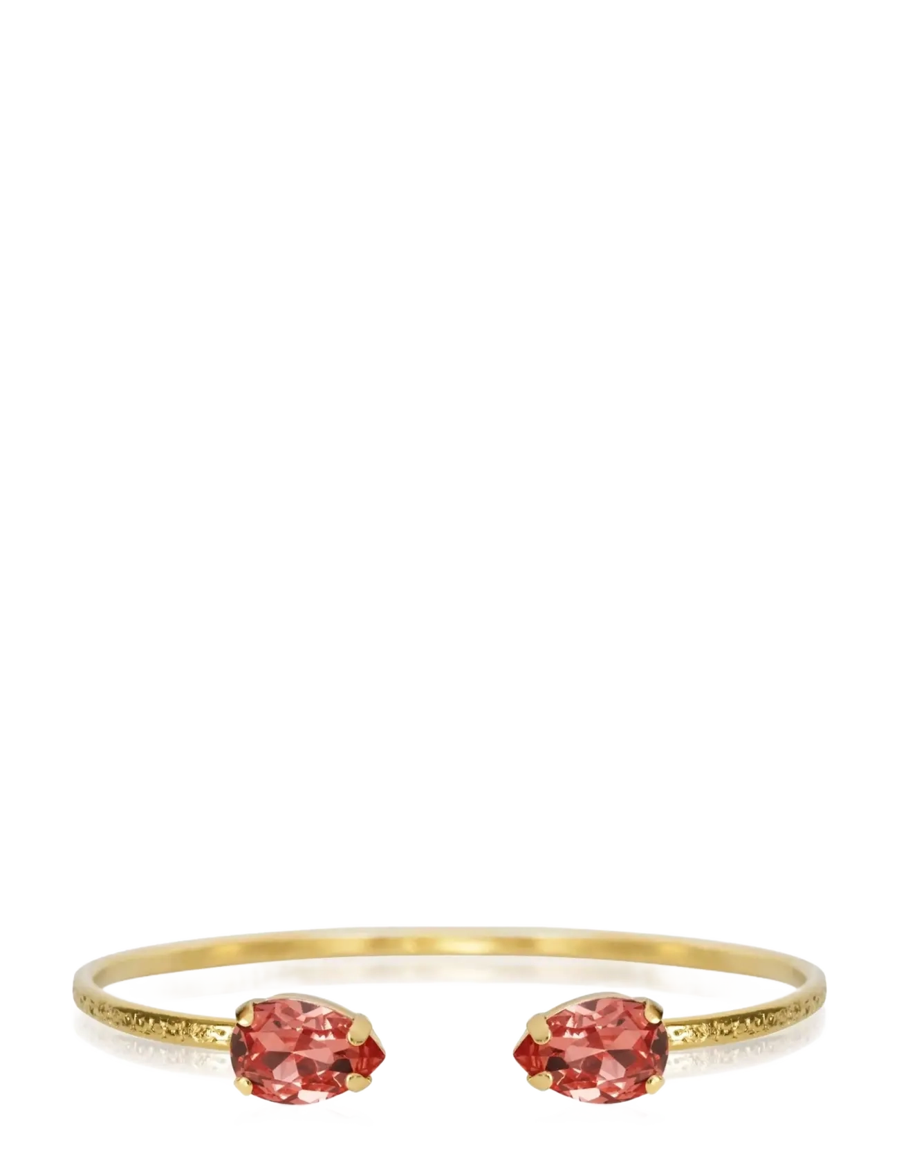 Caroline Svedbom PETITE DROP BRACELET GOLD - Caroline Svedbom - ROSE PEACH / gold