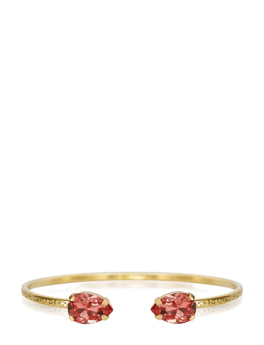 Caroline Svedbom - PETITE DROP BRACELET GOLD - bangles-armband - rose peach - 1