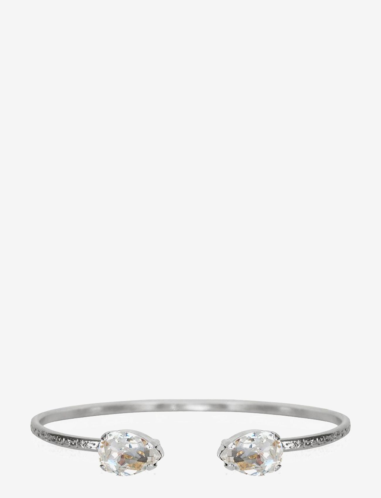 Caroline Svedbom - PETITE DROP BRACELET - bangles - crystal - 0