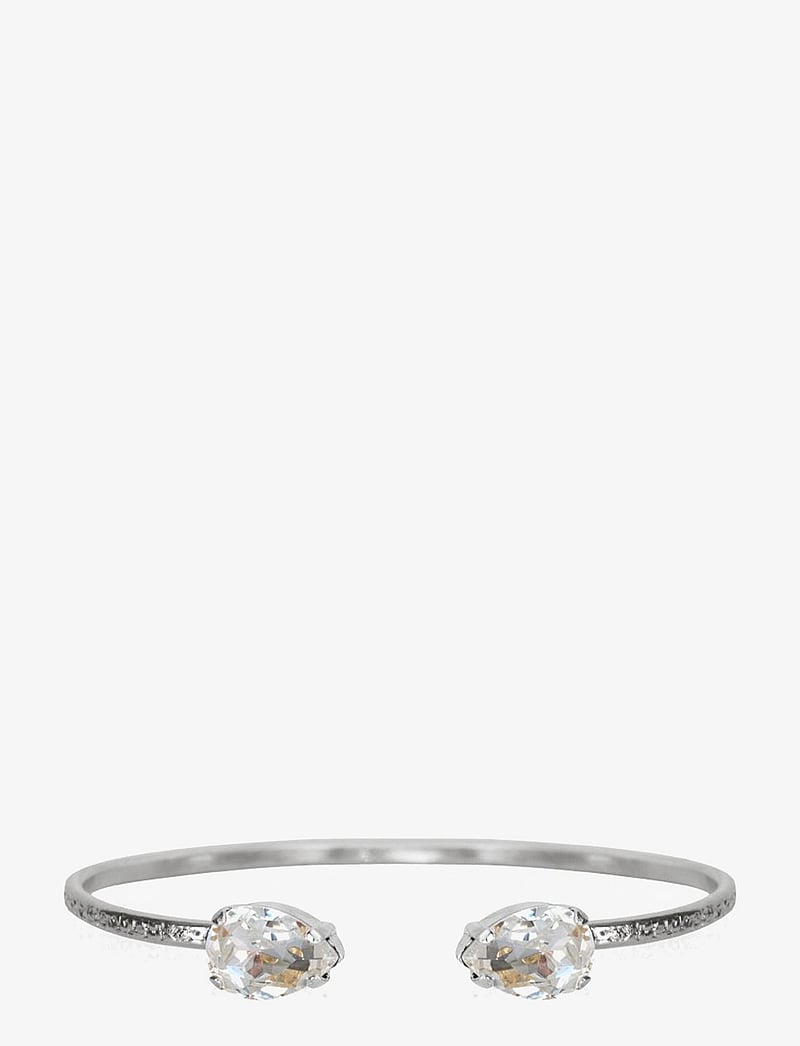 Caroline Svedbom - PETITE DROP BRACELET - bangles - crystal - 0