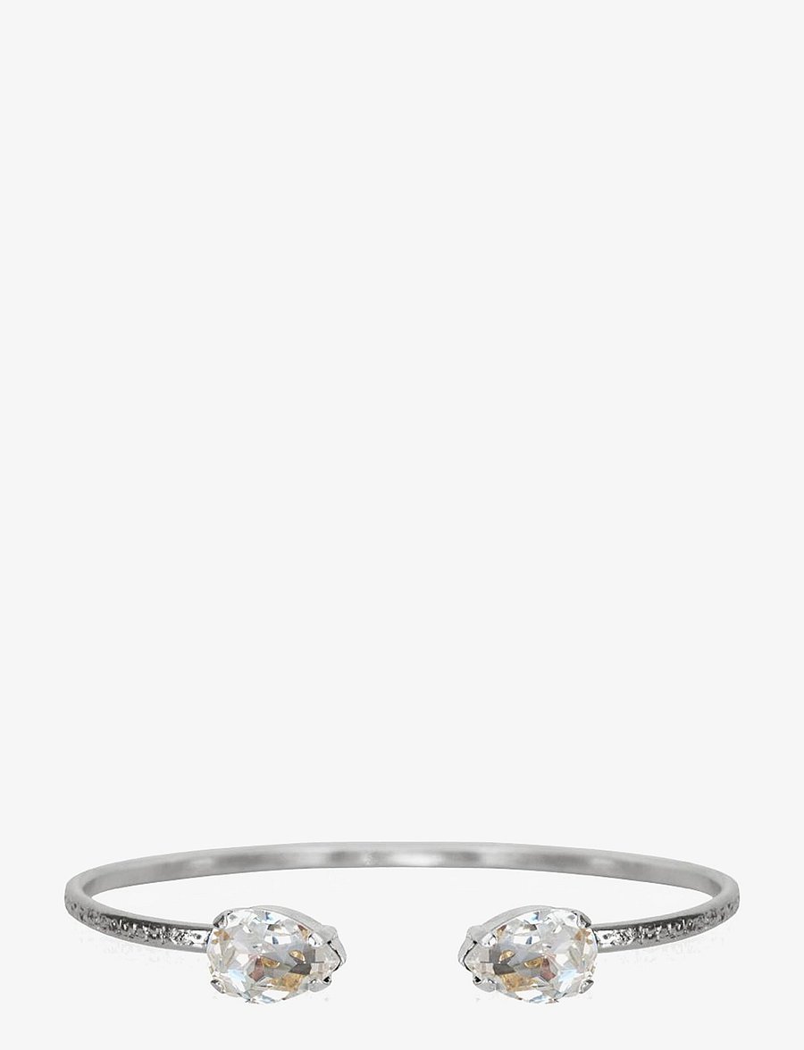 Caroline Svedbom - PETITE DROP BRACELET - armringe - crystal - 0