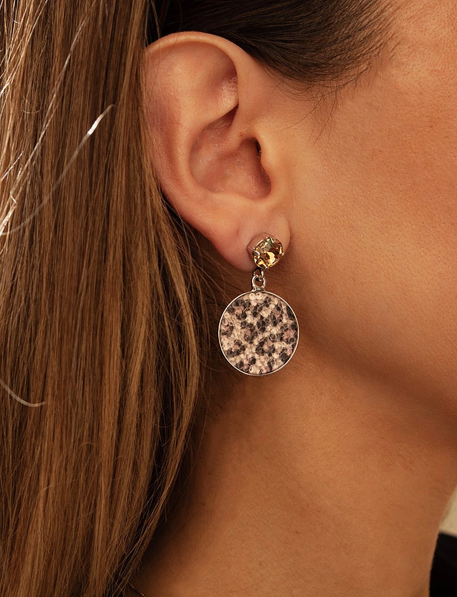 Caroline Svedbom - CHLOE EARRINGS GOLD - rippuvad kõrvarõngad - leo - 0