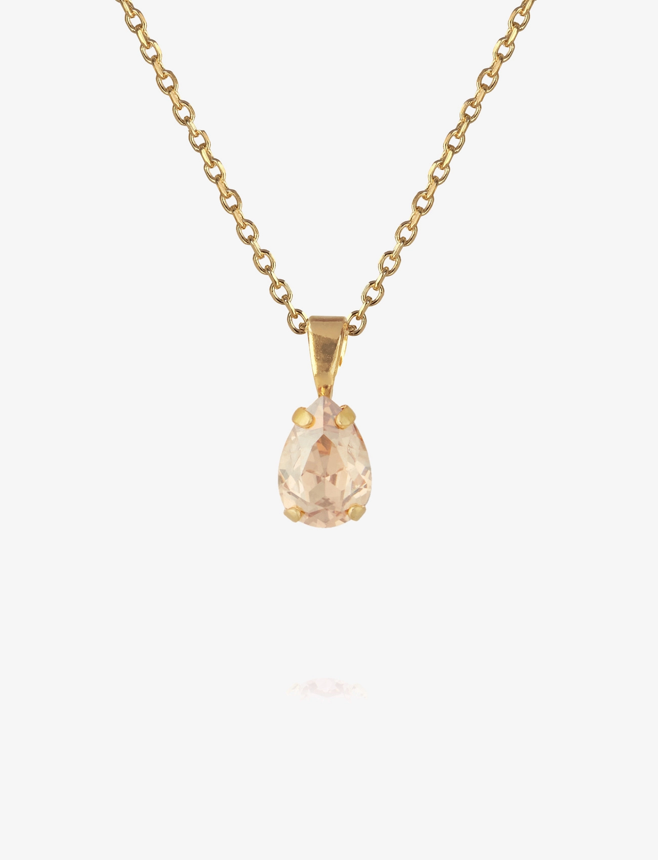 Caroline Svedbom Petite Drop Necklace Gold, One Size, Gold, Halskæder > Smukke Halskæder, Dame