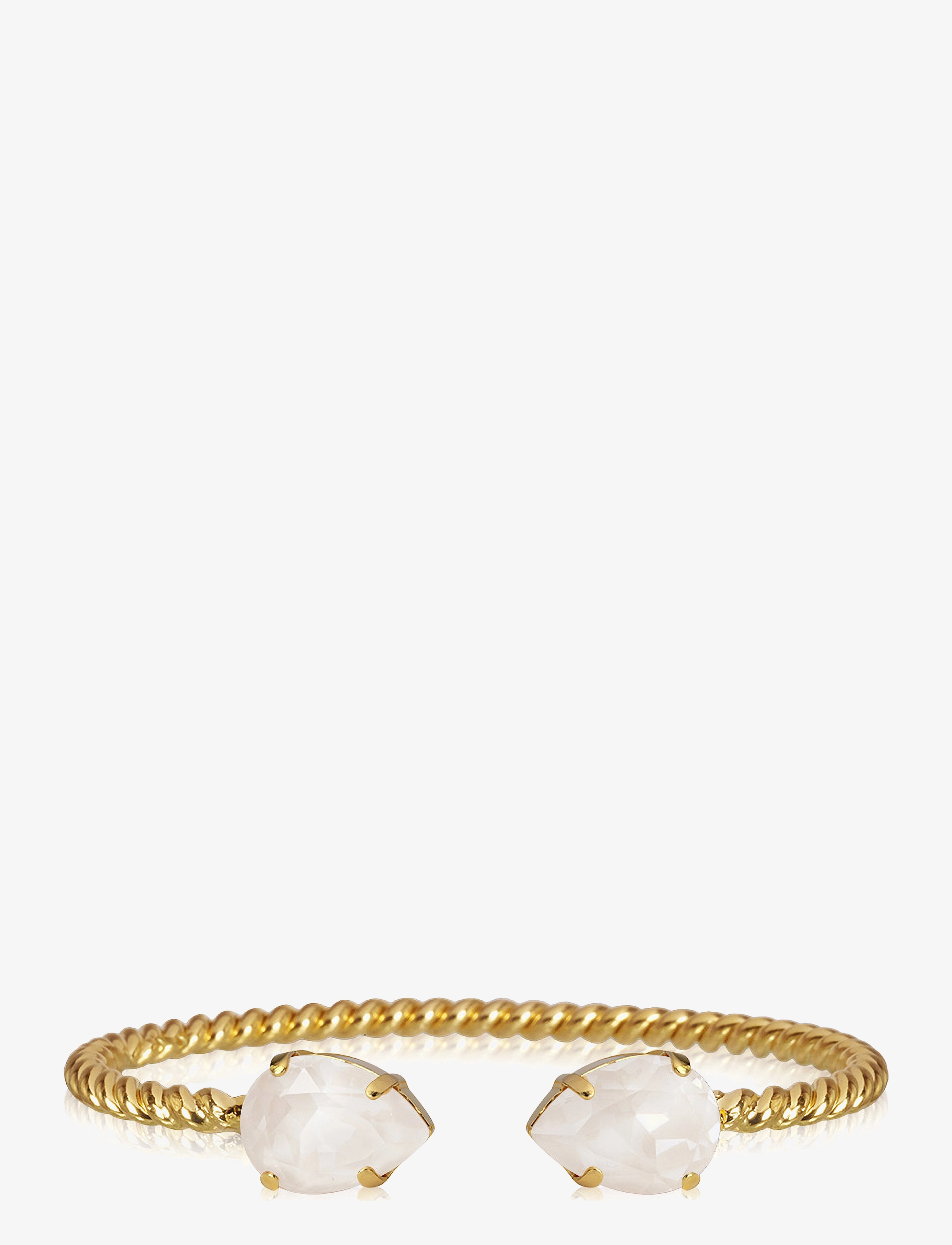 Caroline Svedbom Mini Drop Bracelet Gold, Snoet Dråbe Armbånd, Guld, Str: ONE SIZE