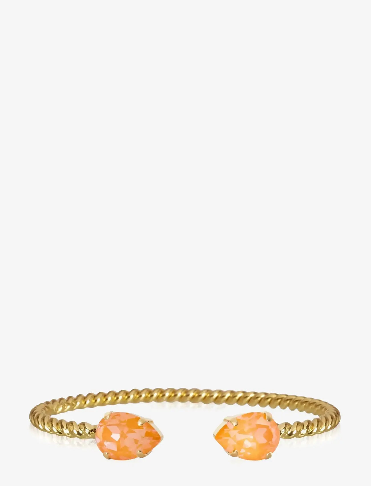Caroline Svedbom - MINI DROP BRACELET GOLD - armringe - mango delite - 1