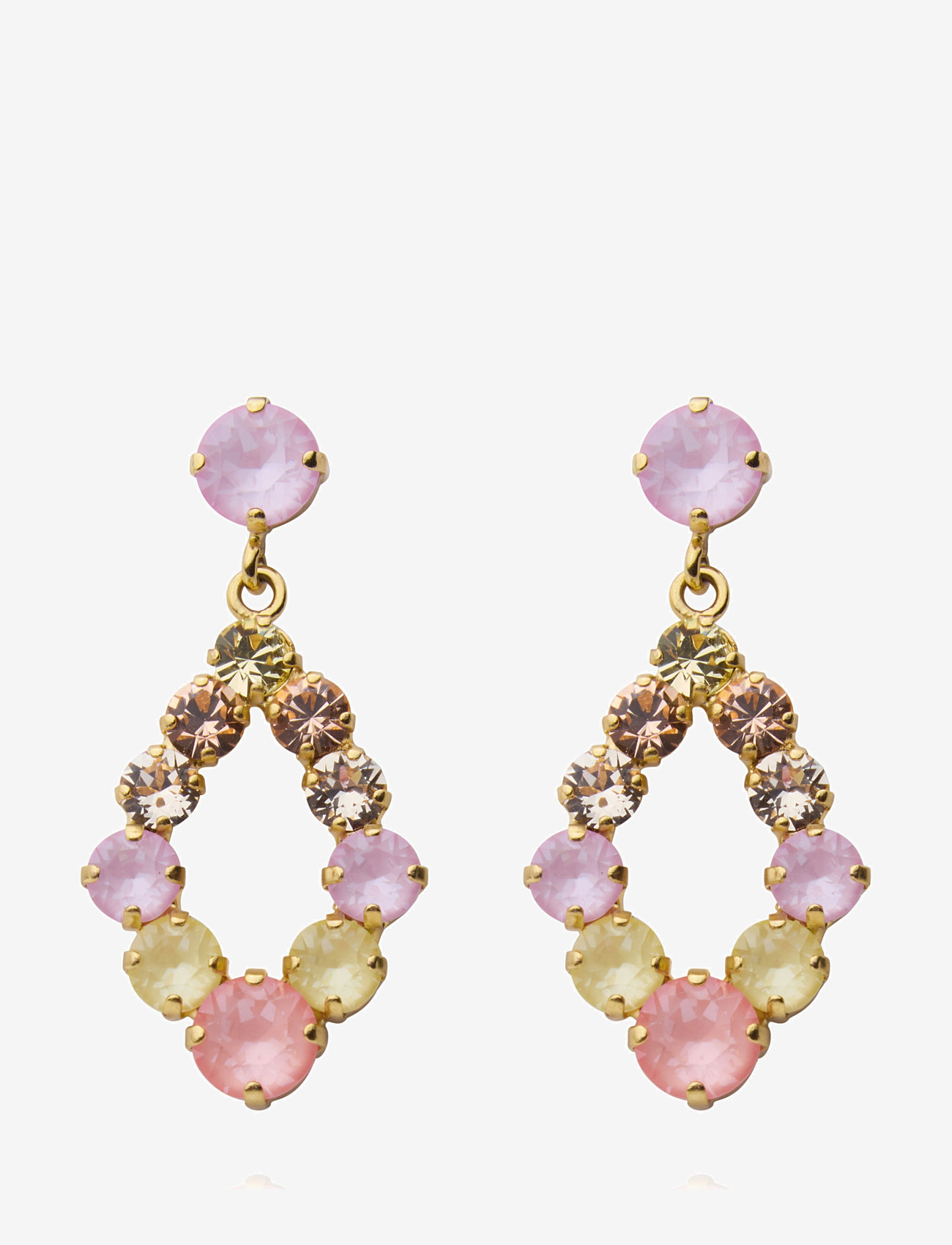 Caroline Svedbom - MINI DELIA EARRINGS - rippuvad kõrvarõngad - dreamscape combo - 1