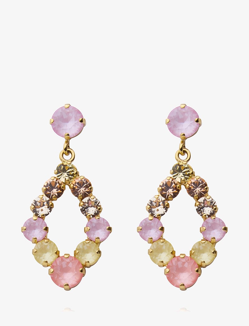 Caroline Svedbom - MINI DELIA EARRINGS - rippuvad kõrvarõngad - dreamscape combo - 1