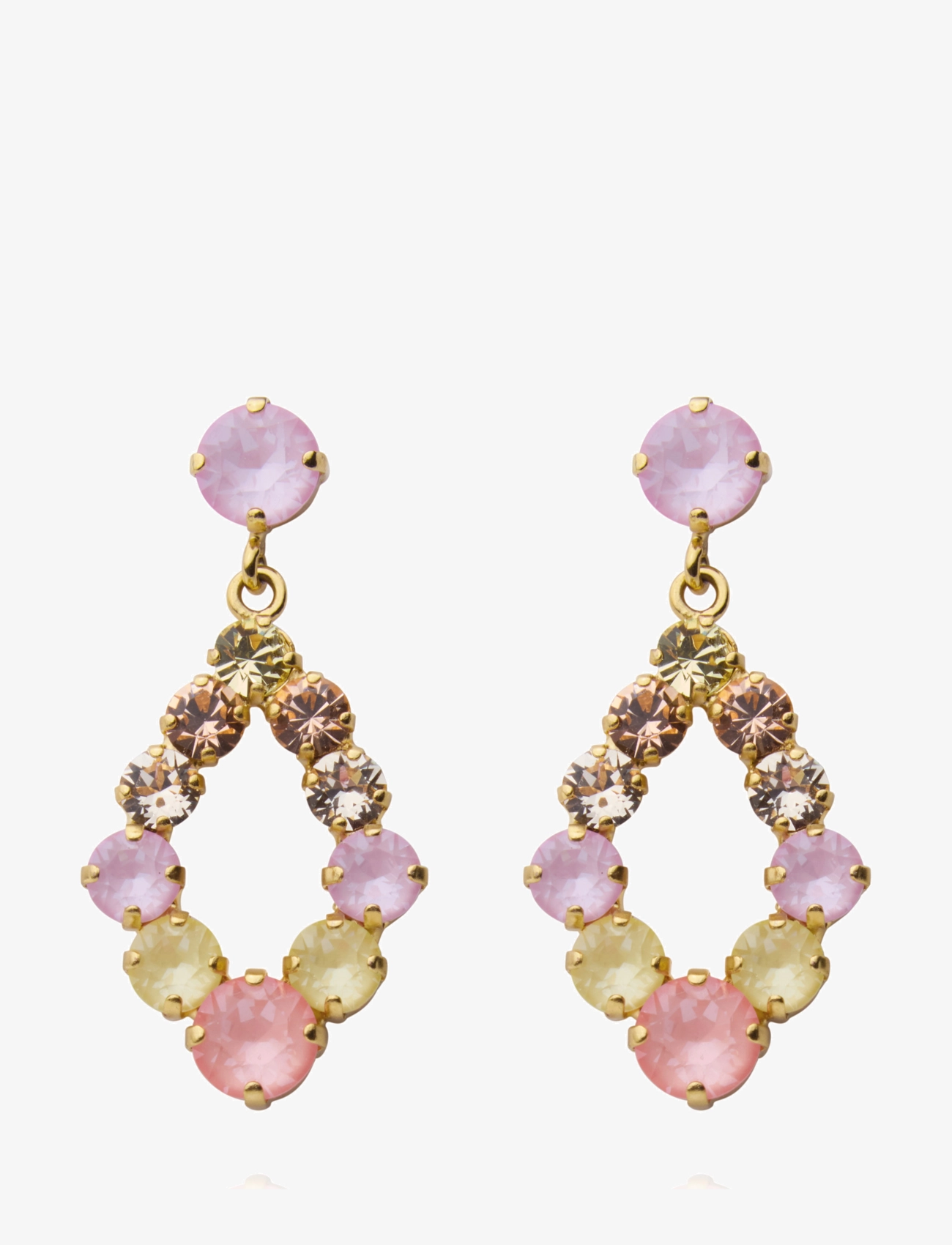 Caroline Svedbom MINI DELIA EARRINGS - Accessoarer - DREAMSCAPE COMBO / pink/rose