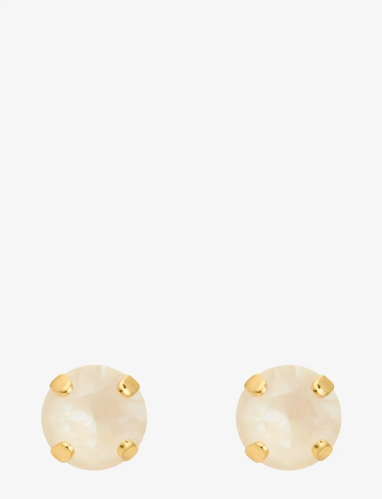 Caroline Svedbom - MINI STUD EARRINGS GOLD - studs örhängen - linen ignite - 1