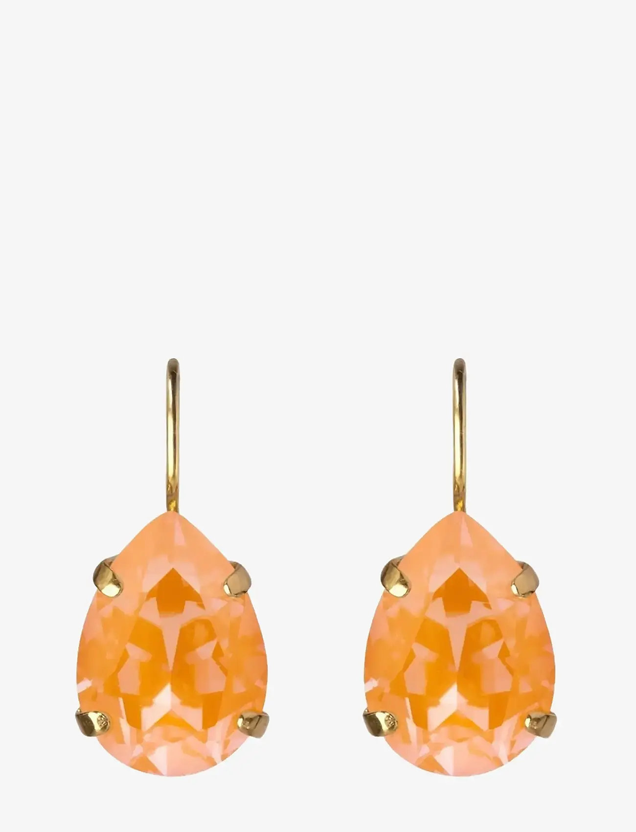 Caroline Svedbom - MINI DROP CLASP EARRINGS GOLD - rippuvad kõrvarõngad - mango delite - 0